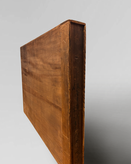 Japanese -Byobu- folding screen with gold leaf and original wooden box