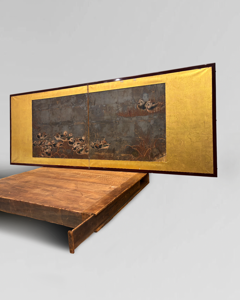 Japanese -Byobu- folding screen