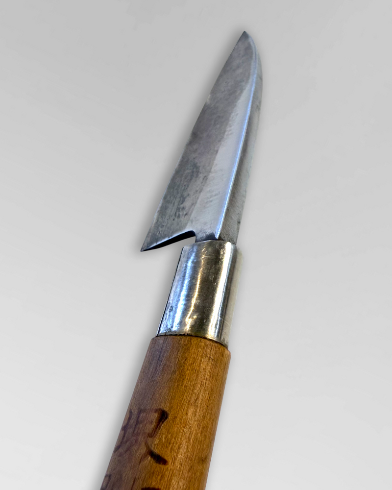 Forged antique Japanese chef’s knife 2