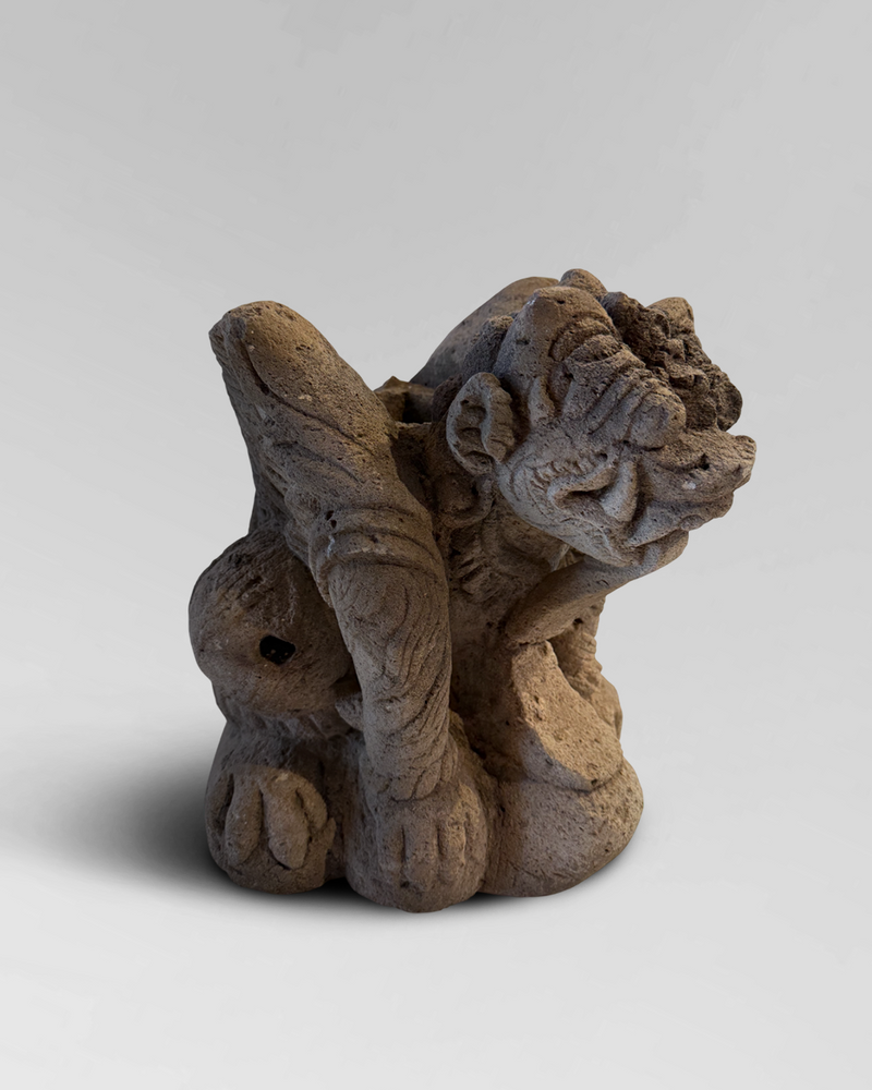 Balinese stone plinth