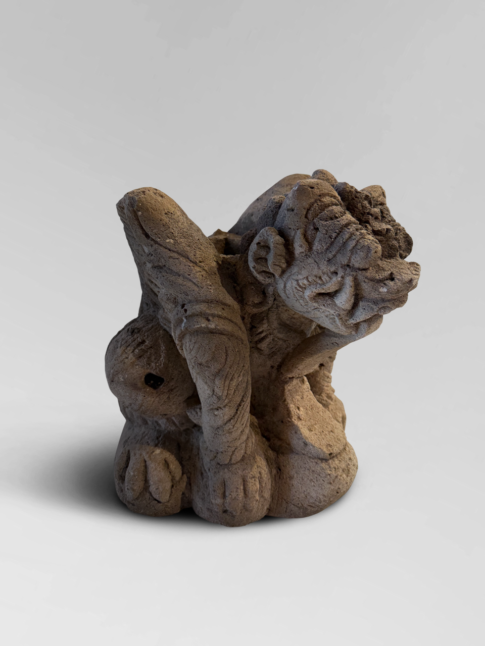 Balinese stone plinth