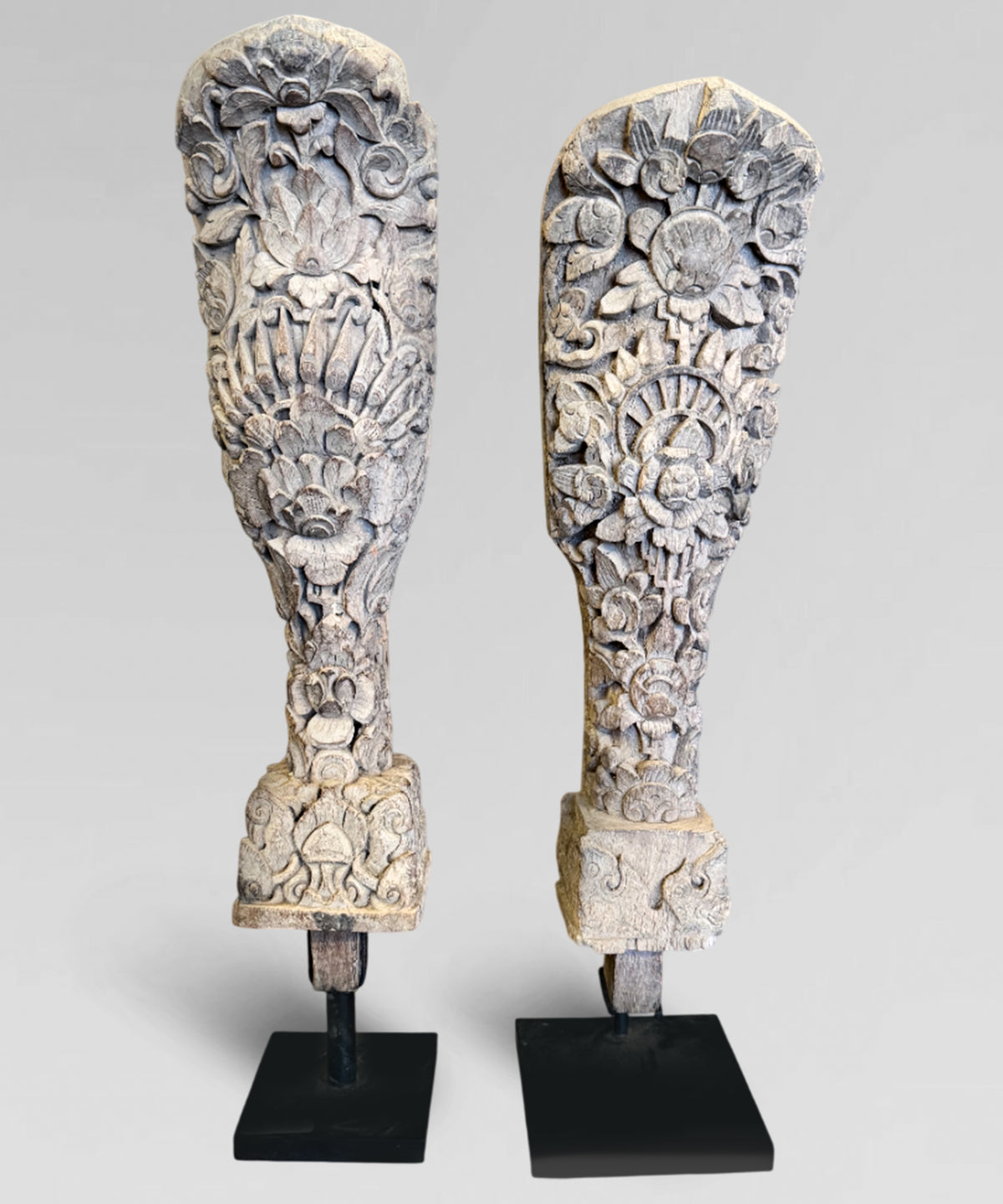 Balinese architectural wood carvings