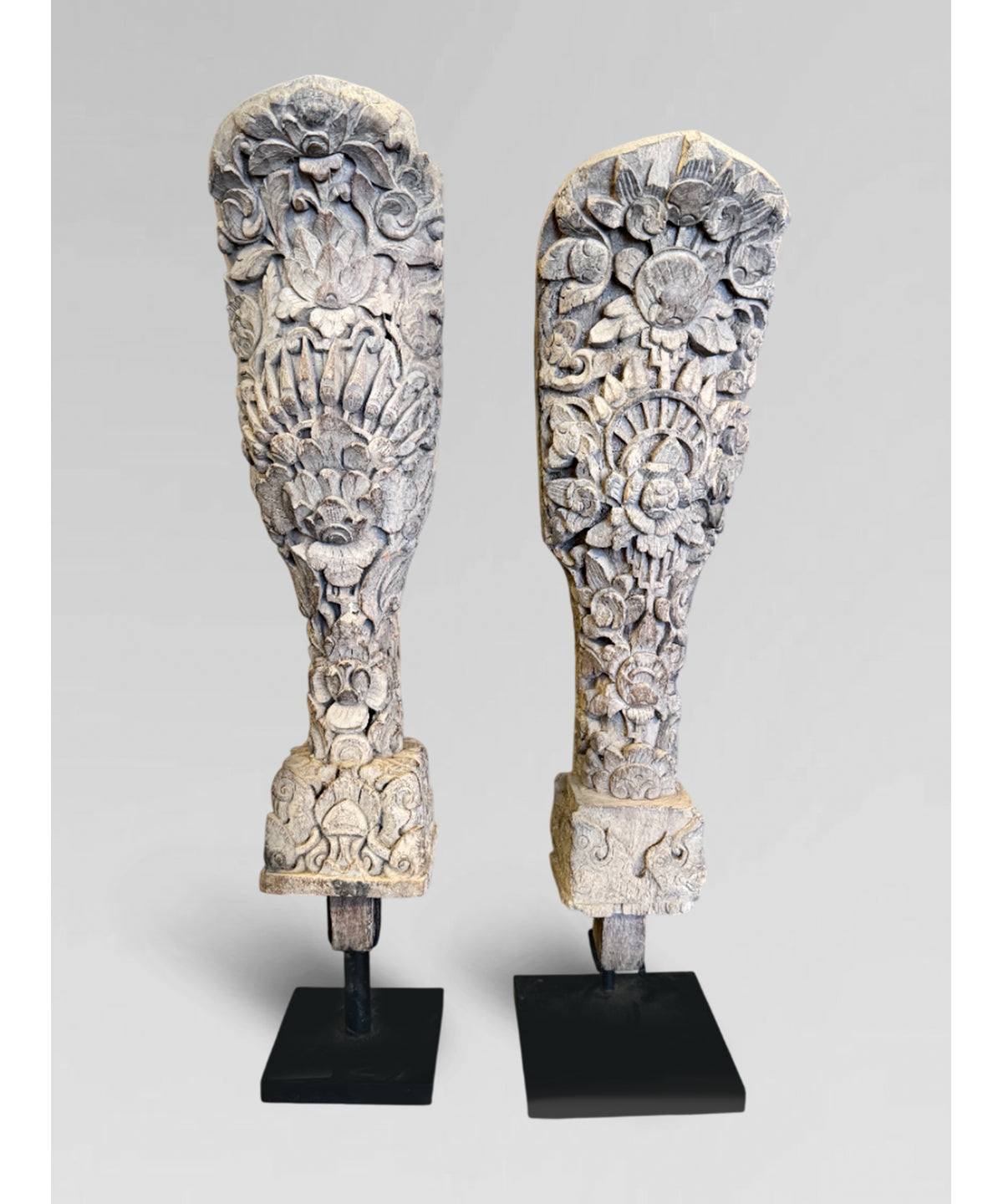 Balinese architectural wood carvings