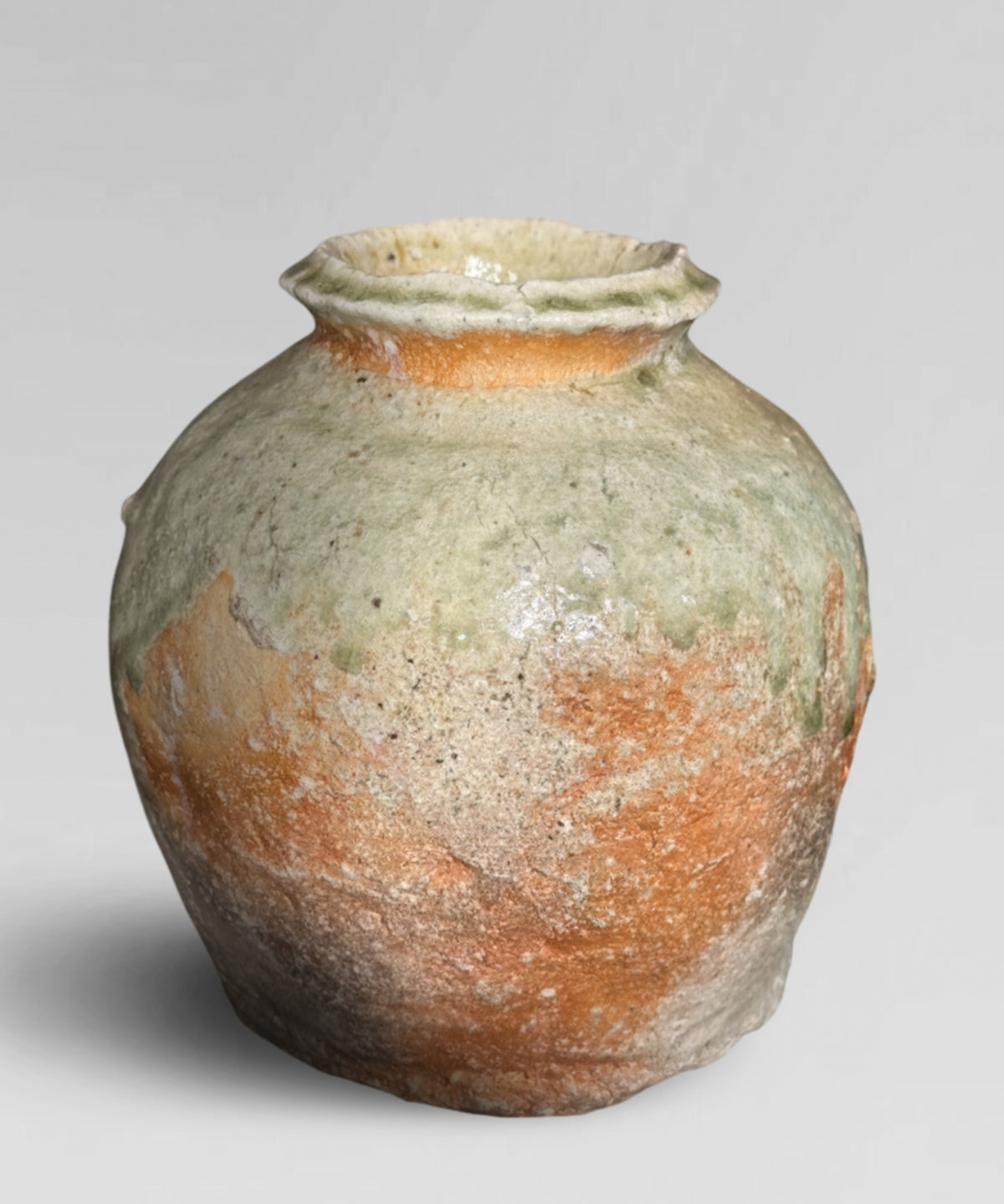 Contemporary pot from the traditional kilns