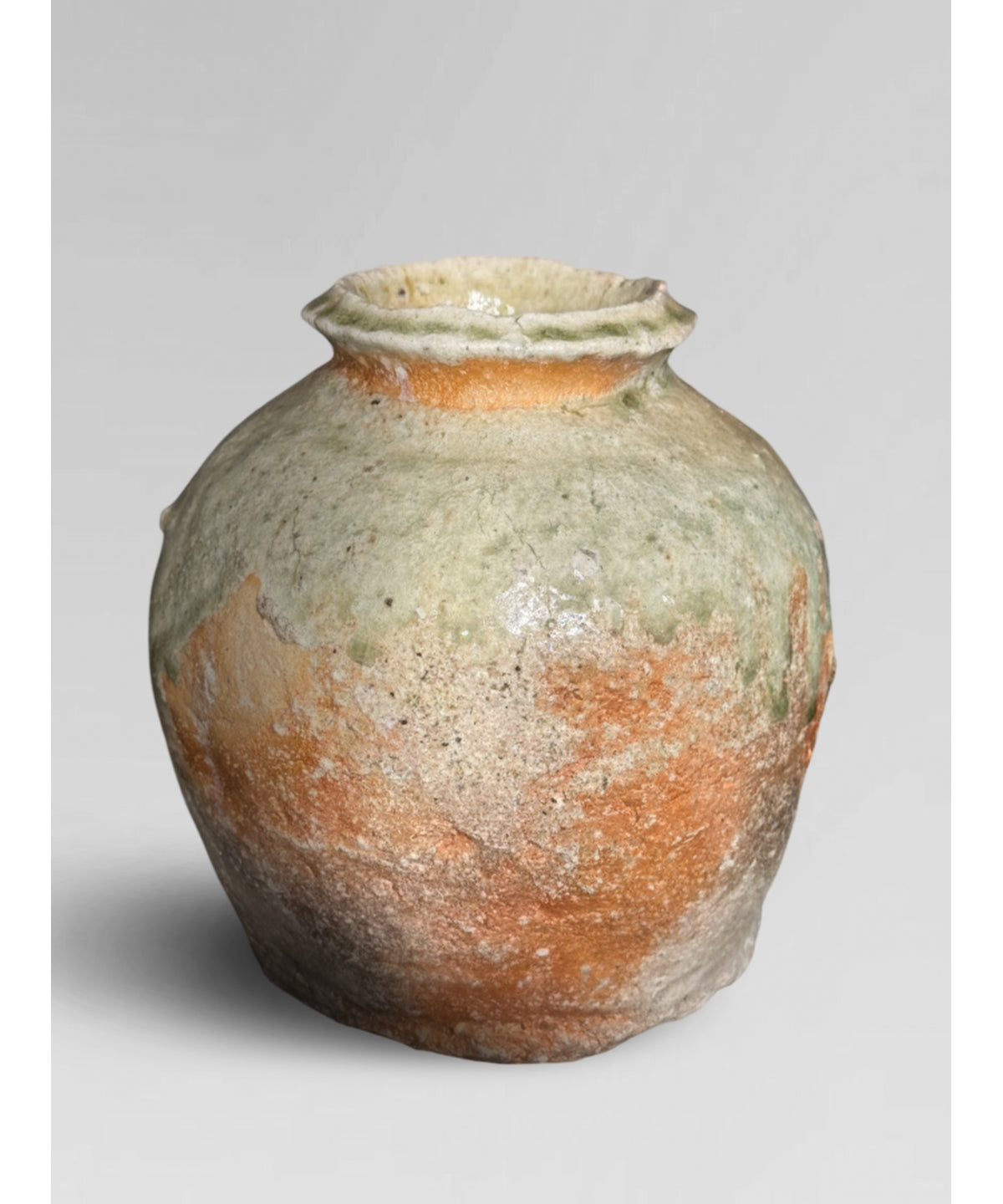 Contemporary pot from the traditional kilns