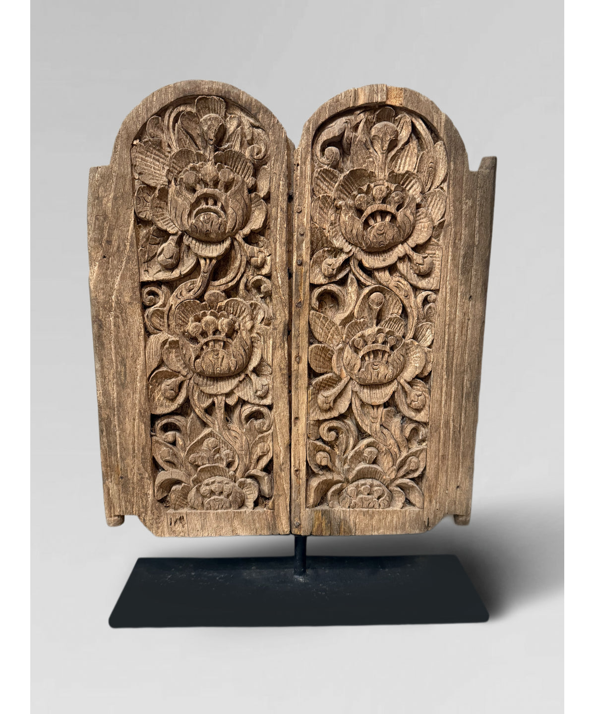 Small pair of Balinese temple doors