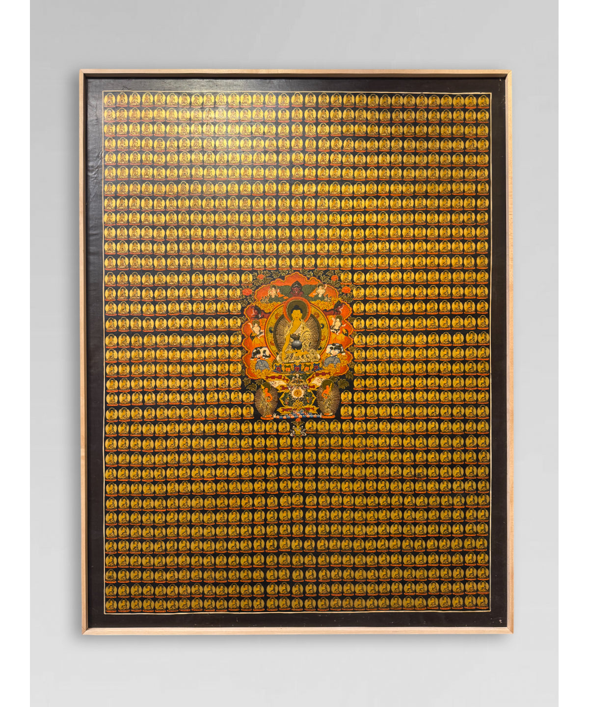 150 year old Tibetan Thangka painting