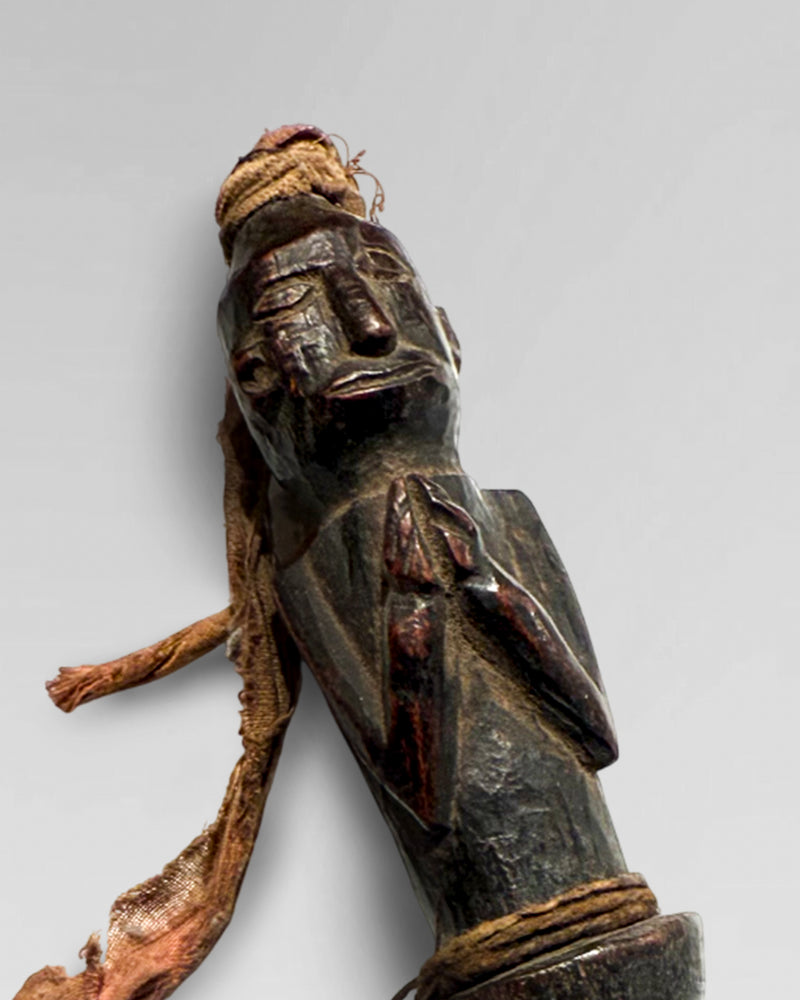Wooden folk art Tibetan Purba 2