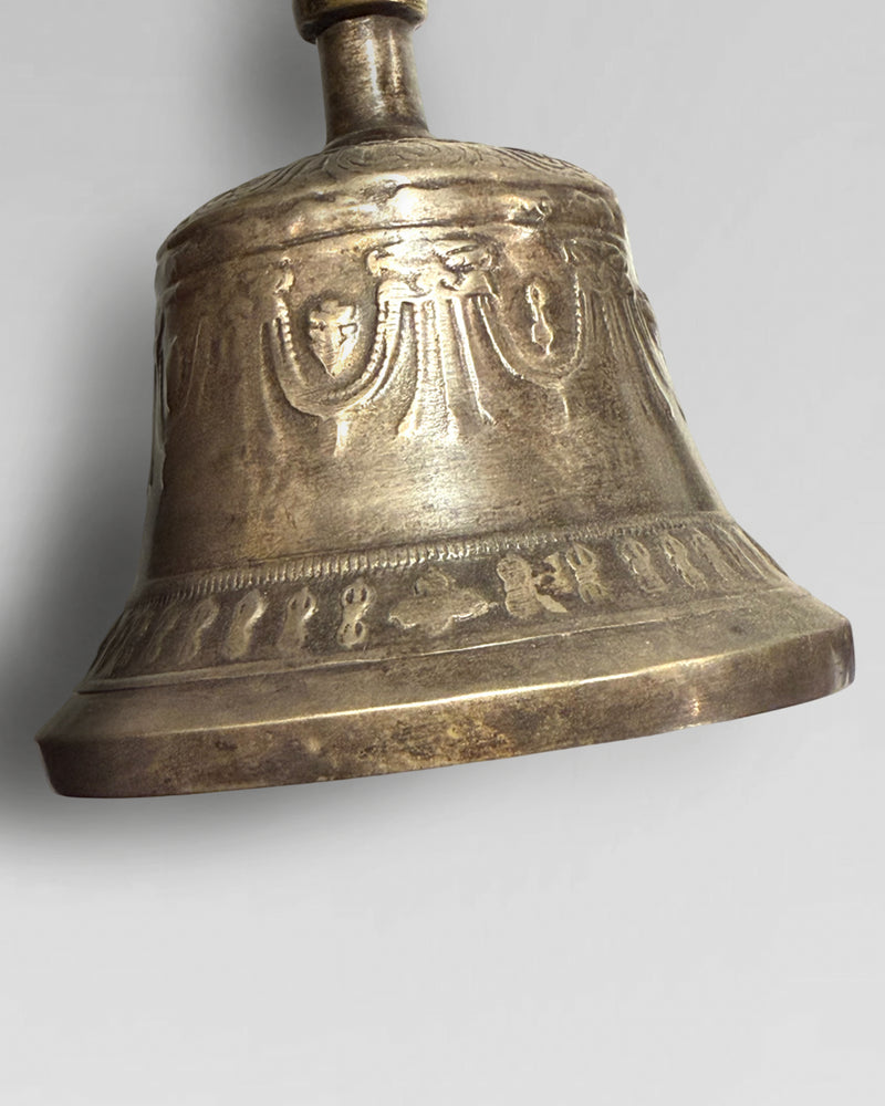 Tibetan bell (Ghanta) and Tibetan spiritual object (Dorje).