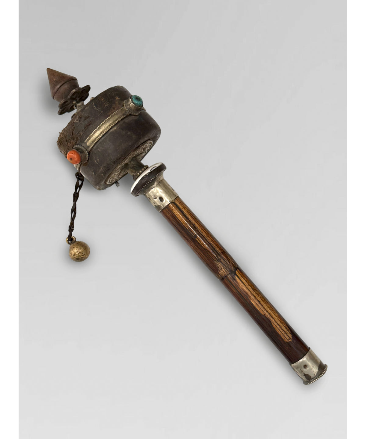 19th century Tibetan prayer wheel.