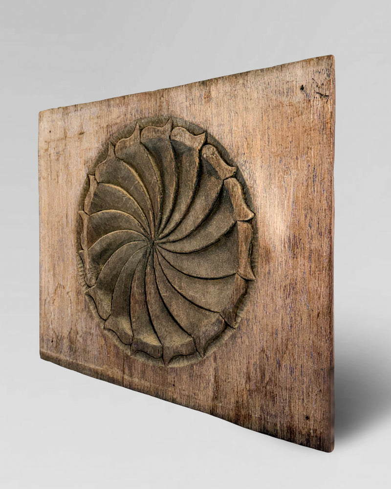 Wall panel from tribal longhouse