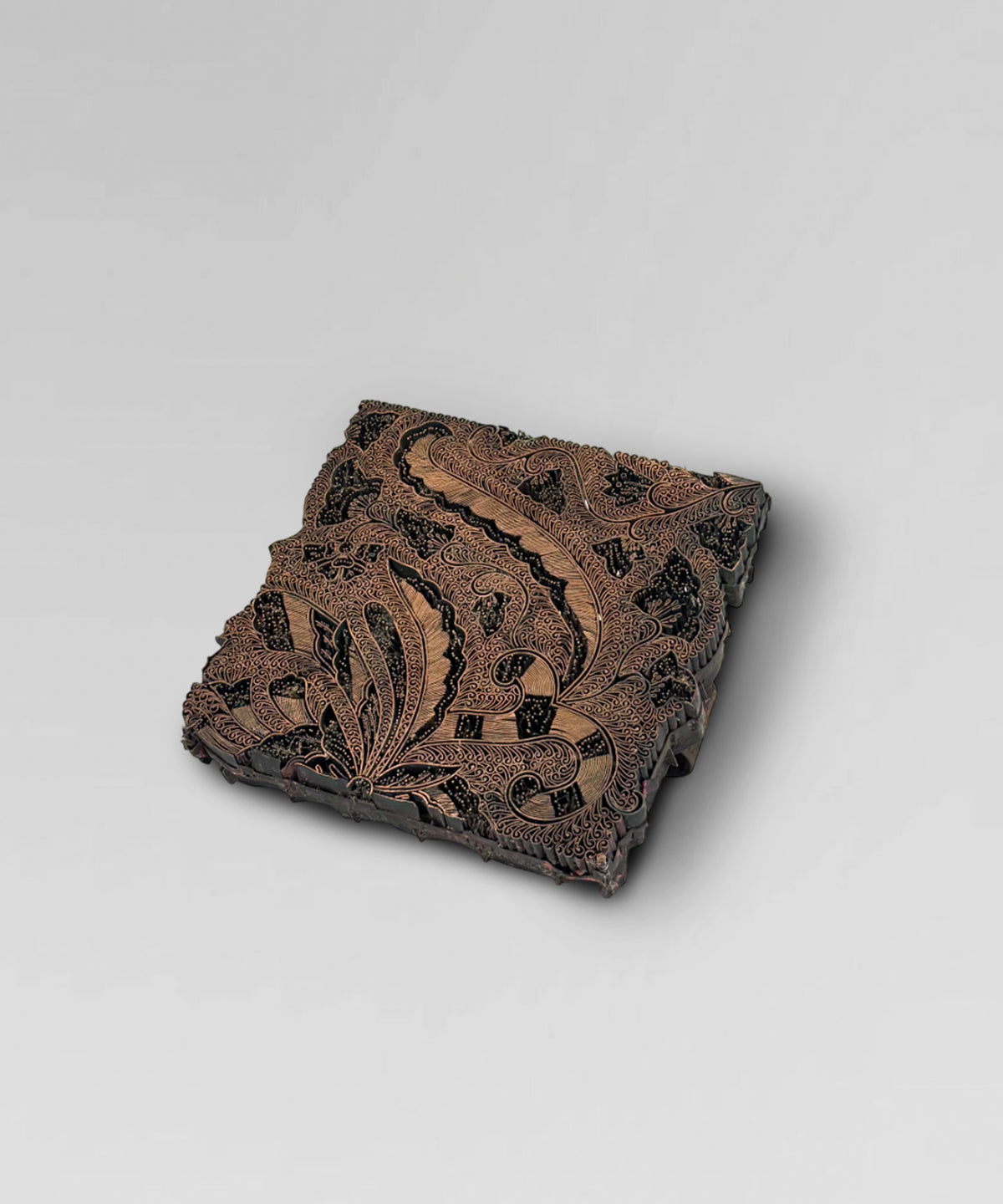 Antique Copper Batik Stamp 1