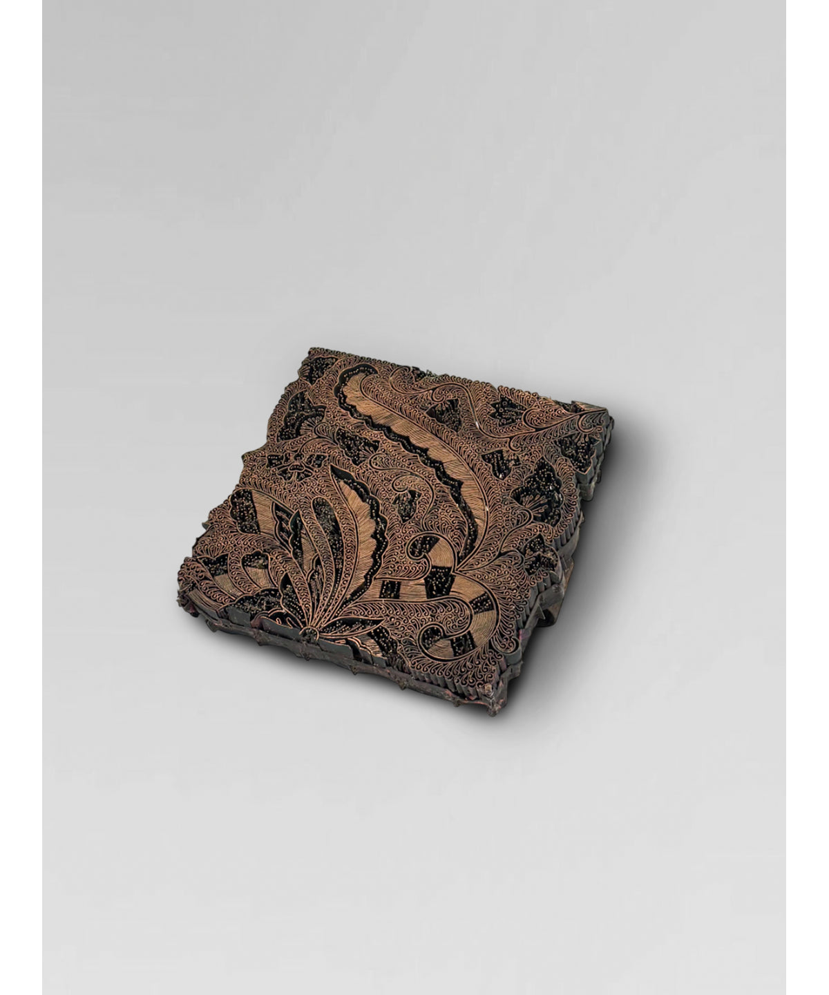 Antique Copper Batik Stamp 1