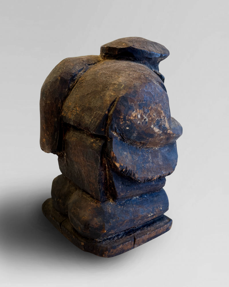 Antique Wooden statue of Daikoku