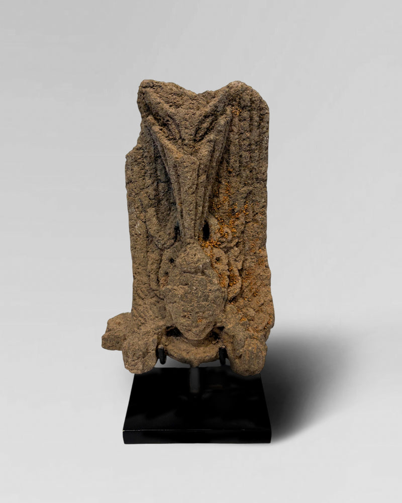 Buddhist-Hindu stone carving
