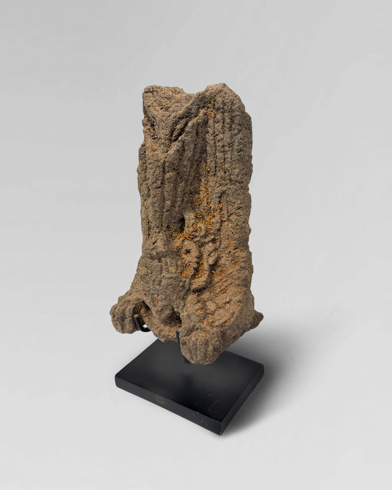 Buddhist-Hindu stone carving