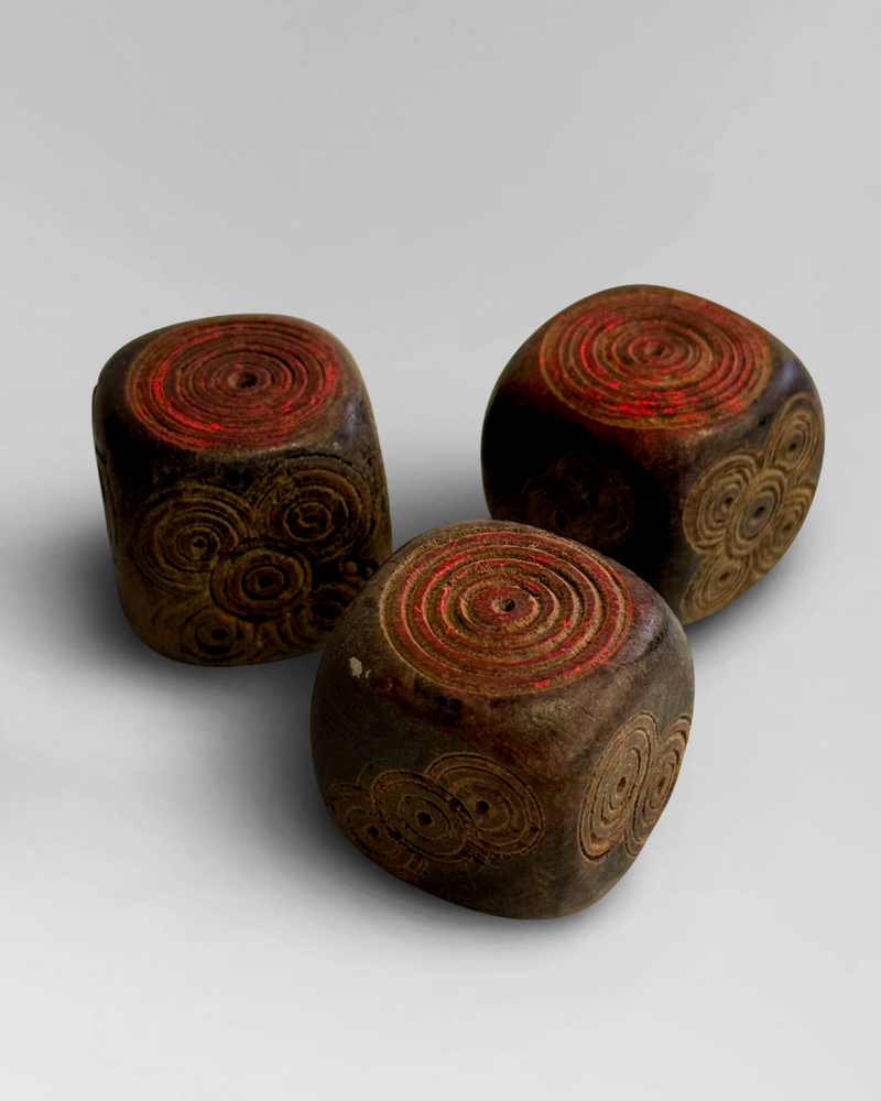 Javanese dice 3pcs