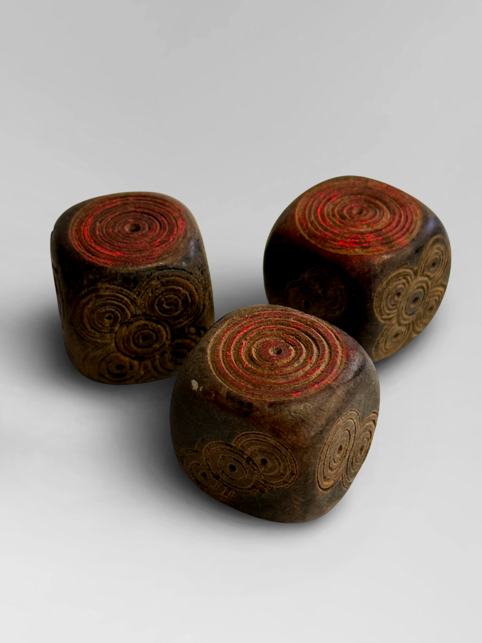 Javanese dice 3pcs