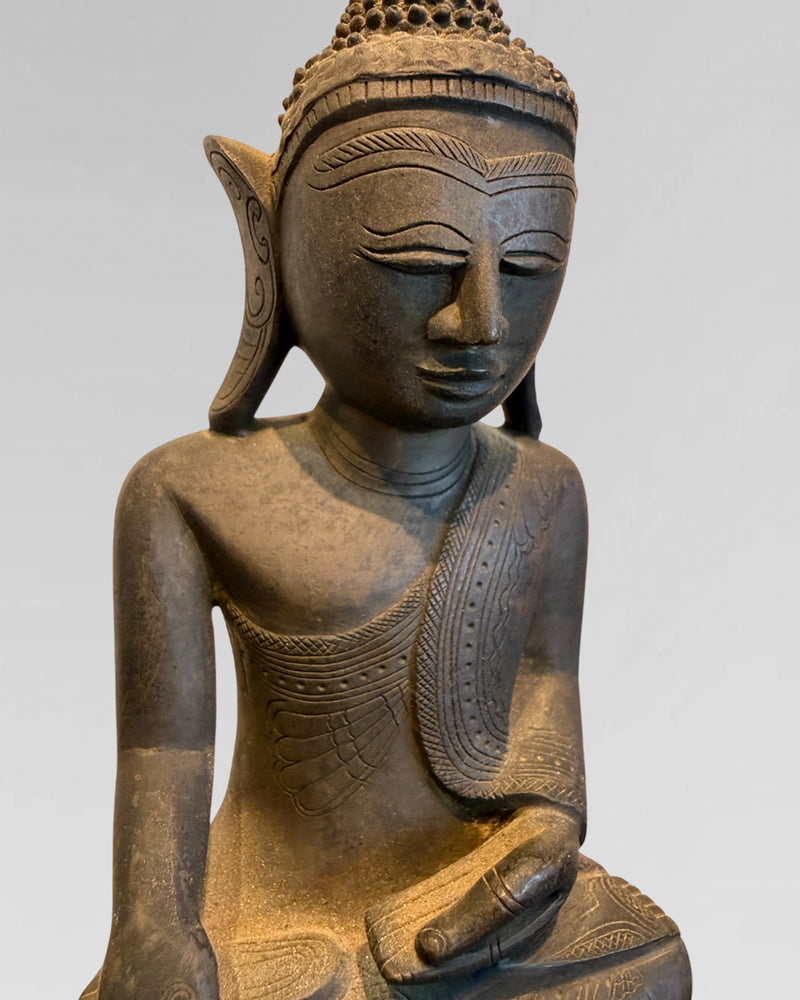 Bronze Buddha from Laos