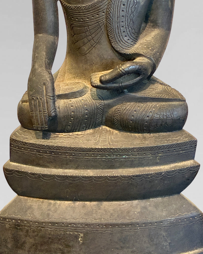 Bronze Buddha from Laos