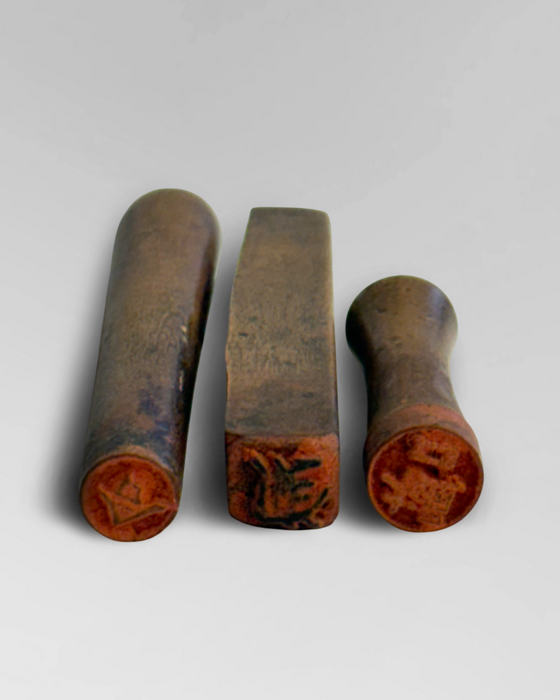 Three artists seals from Japan