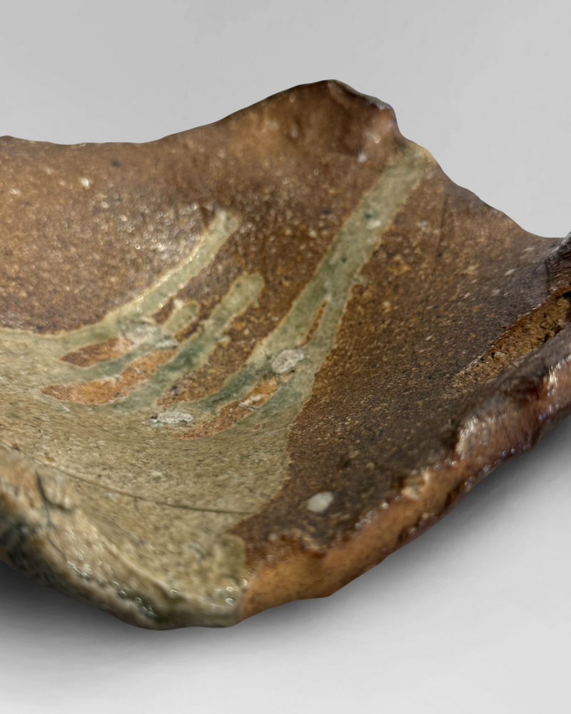Shigaraki wabi sabi plate 1