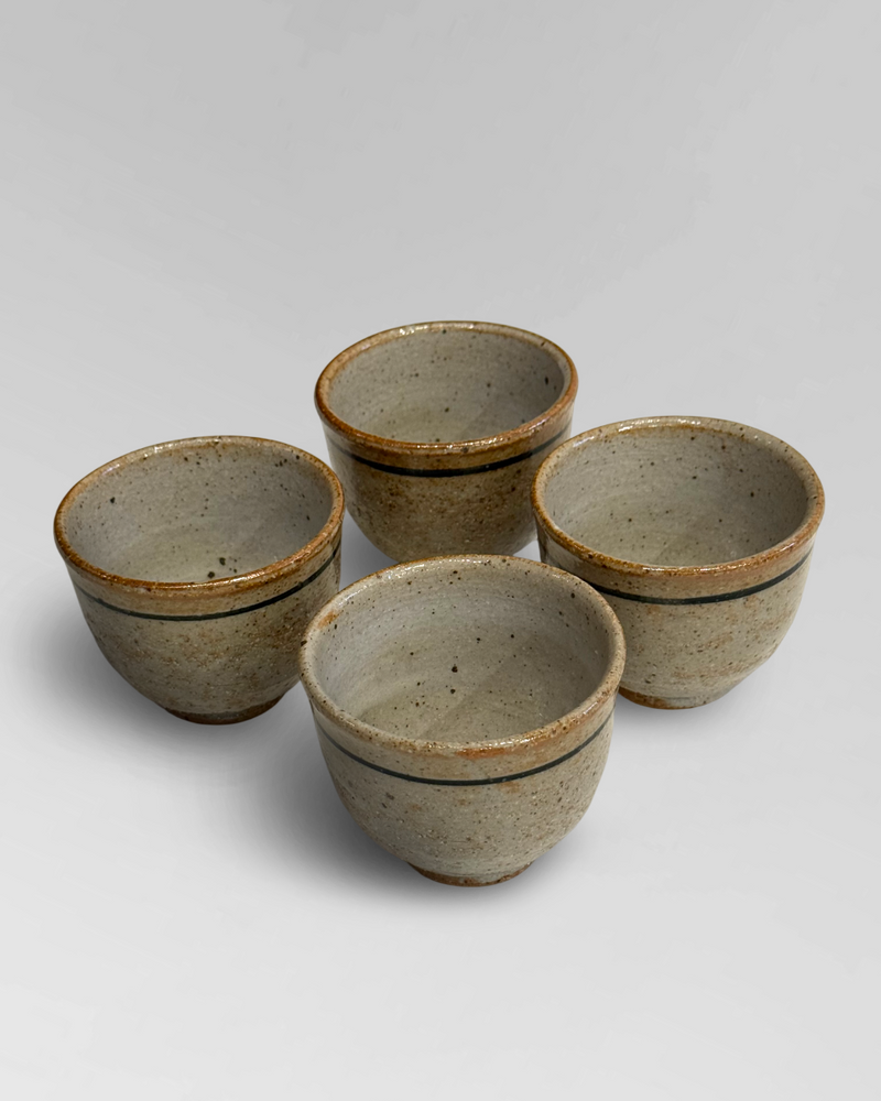 4 Shigaraki cups