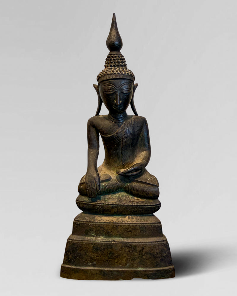Bronze Buddha from Laos, 19th century