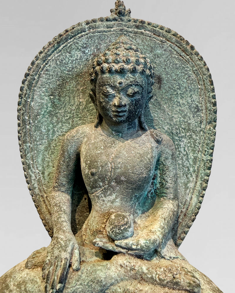Bronze Buddha from Central Java