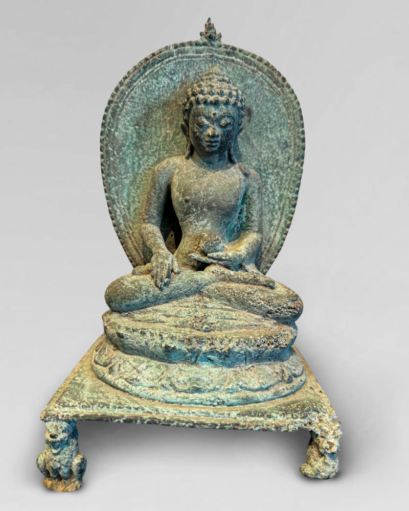 Bronze Buddha from Central Java