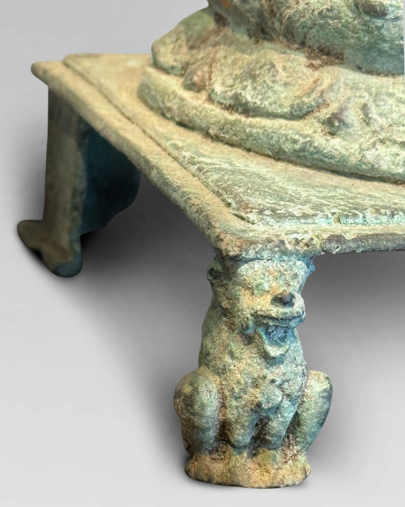 Bronze Buddha from Central Java