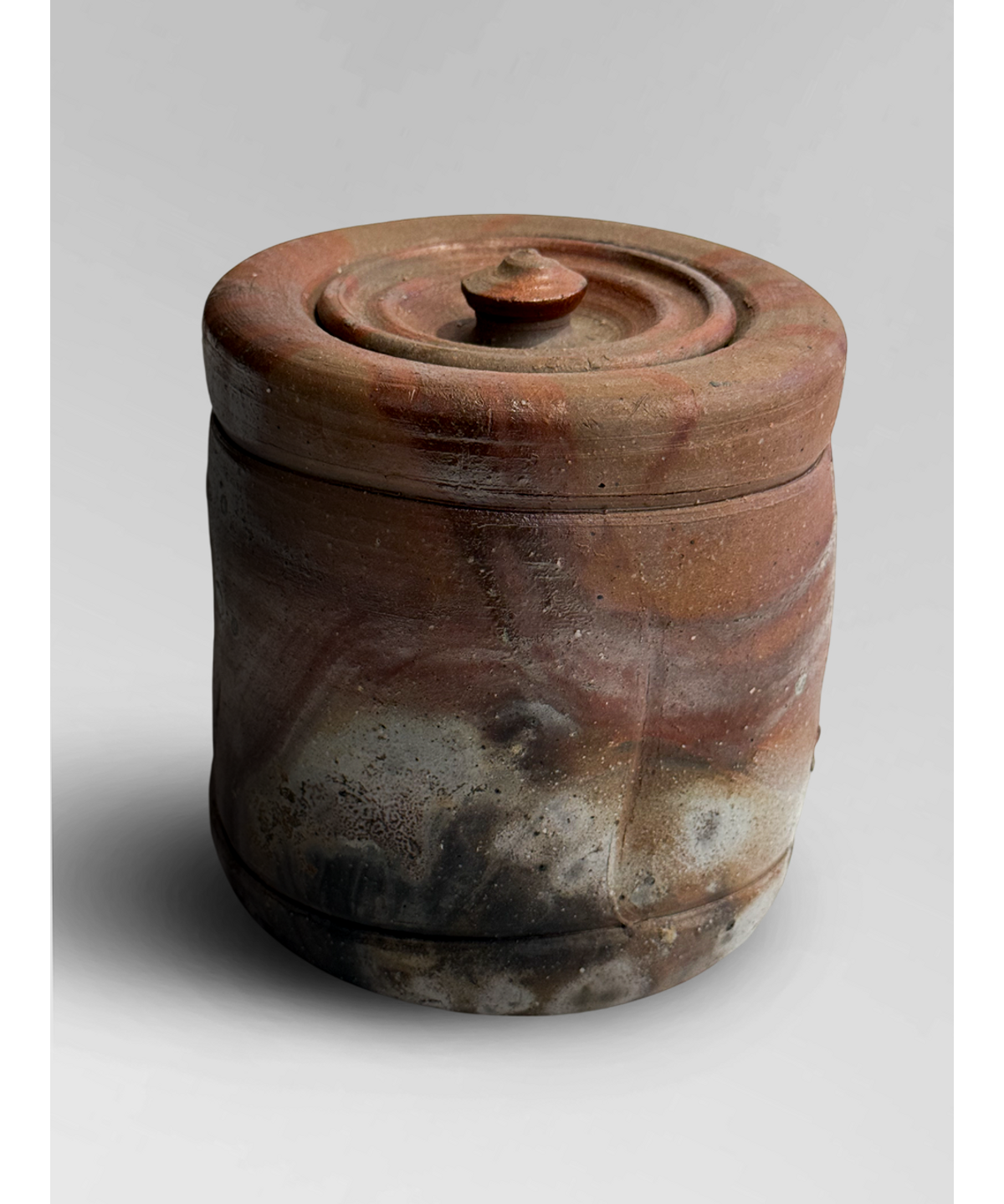 Signed Shigaraki water vessel