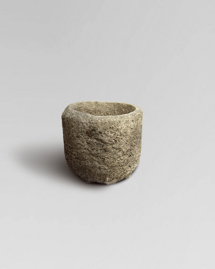 100-300 year old limestone vessel from Java Indonesia 1
