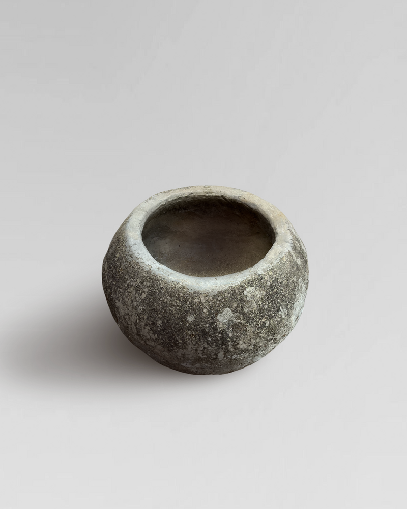 100-300 year old limestone vessel from Java Indonesia 2