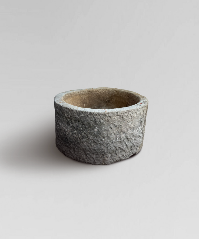 100-300 year old limestone vessel from Java Indonesia 3