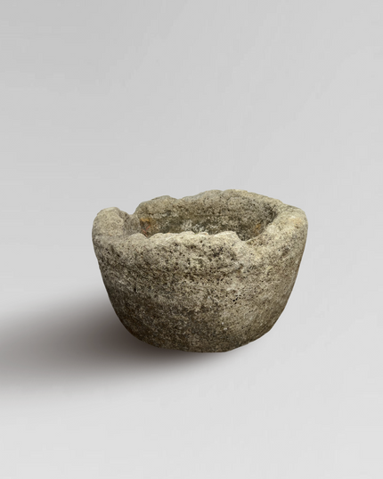 100-300 year old limestone vessel from Java Indonesia 4