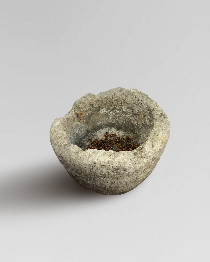 100-300 year old limestone vessel from Java Indonesia 4