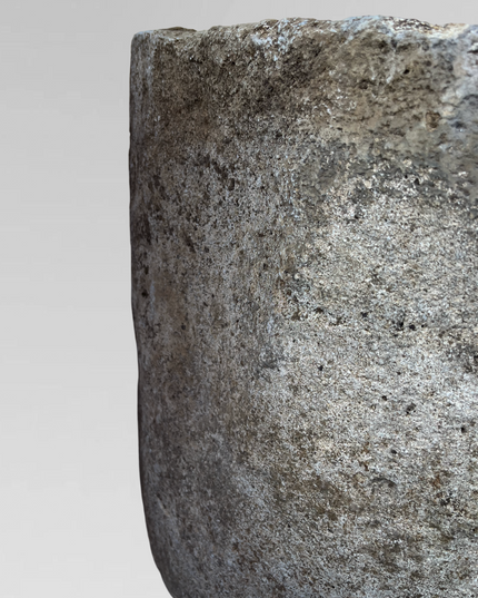 100-300 year old limestone vessel from Java Indonesia 5