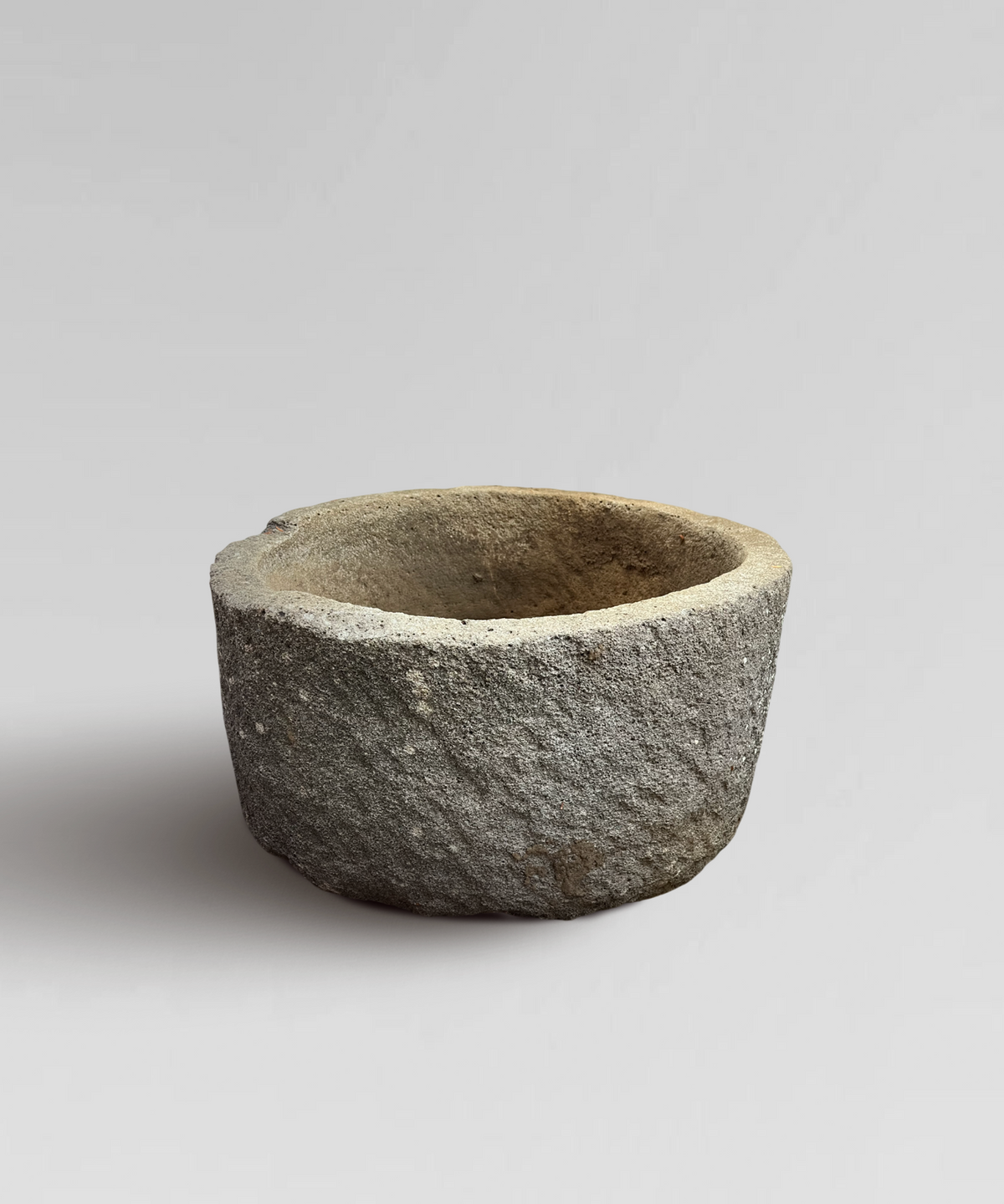 100-300 year old limestone vessel from Java Indonesia 6