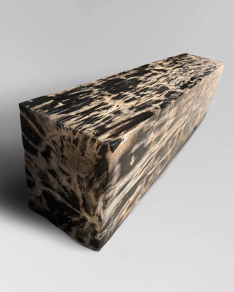 Petrified Wood Bench