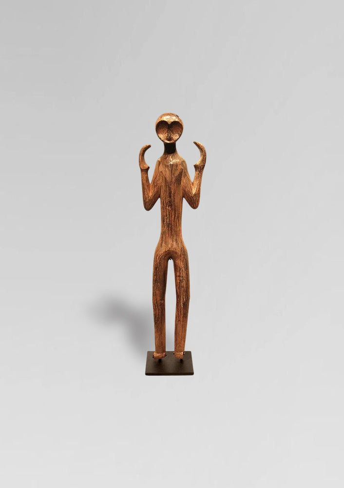 Tribal Figure with Raised Arms