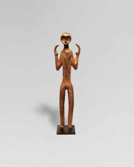 Tribal Figure with Raised Arms