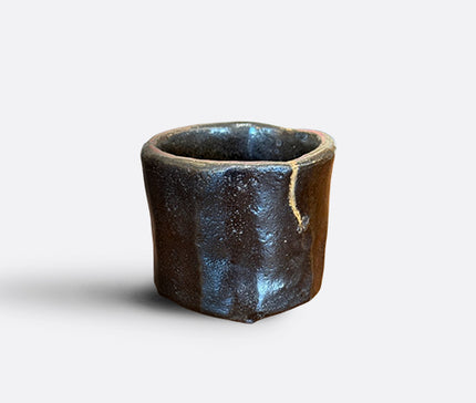 Japanese Matcha cup, with small Kintsugi repair, mid 1900’s, Kyoto