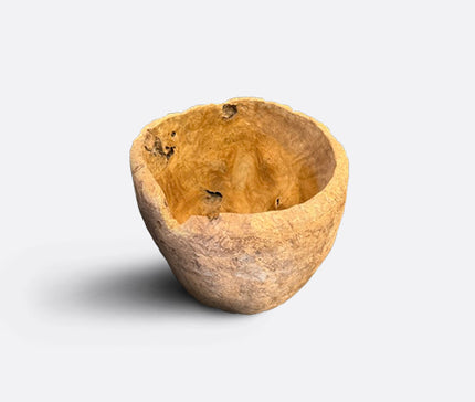 Large teak Burl bowl