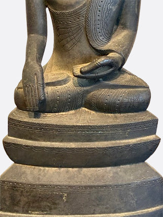 Bronze Buddha from Laos, 19th century