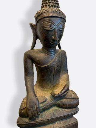 Bronze Buddha from Laos, 19th century