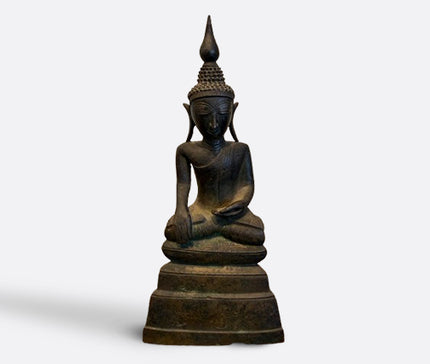 Bronze Buddha from Laos, 19th century