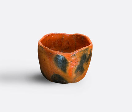 Japanese matcha cup with small kintsugi repair, mid 1900’s, Kyoto, Japan