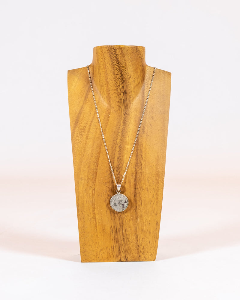 2000 Year Old Kushan Empire Silver Coin Pendant
