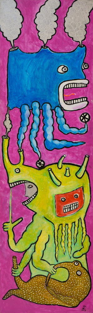 Untitled Painting by Lindu Prasekti